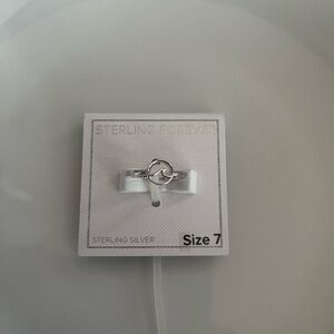 new sterling forever sterling silver ocean wave ring size 7 beachy vibes